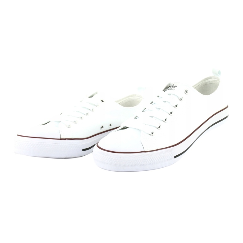 American Club Classiche sneakers American LH36 da uomo, di colore bianco bianca 2