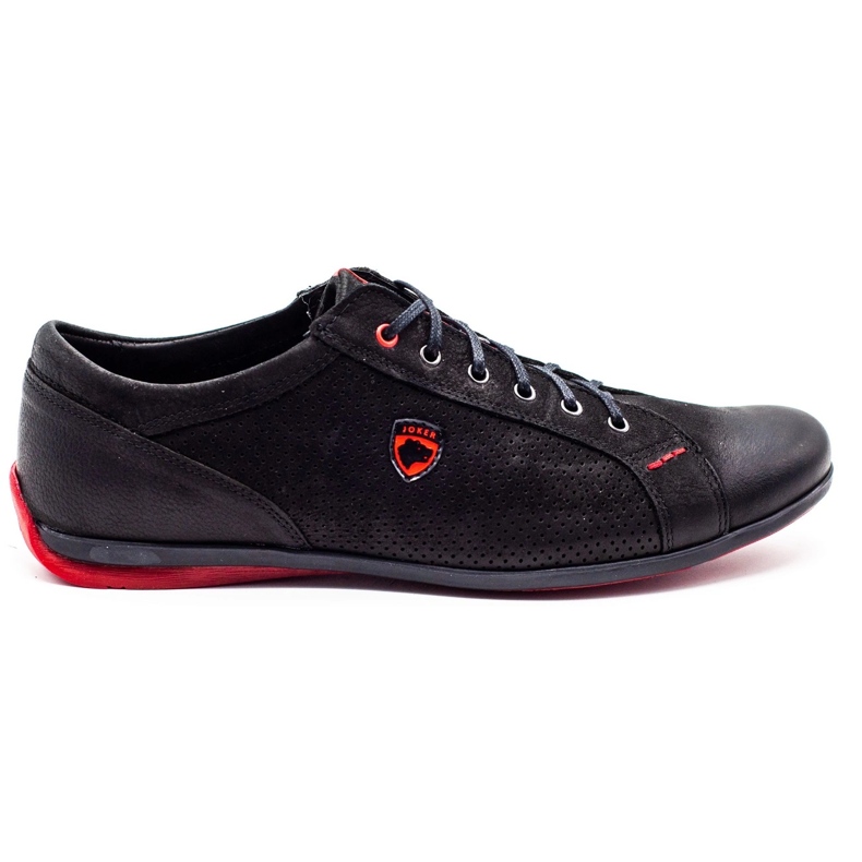Joker Scarpe da uomo casual nere 295J nero 2