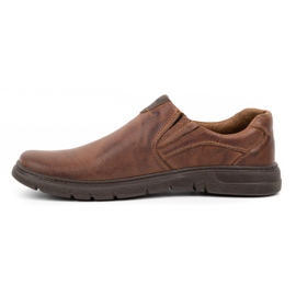 Joker Scarpe da uomo in pelle 507J marrone 2
