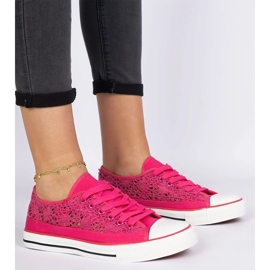 Sneaker Openwork Pink Women's Openwork rosa 2