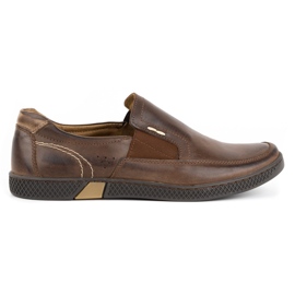 KOMODO Mocassini uomo 912 testa di moro marrone 1
