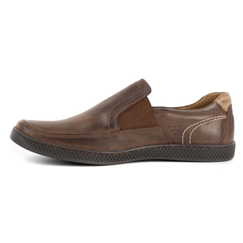 KOMODO Mocassini uomo 912 testa di moro marrone 2