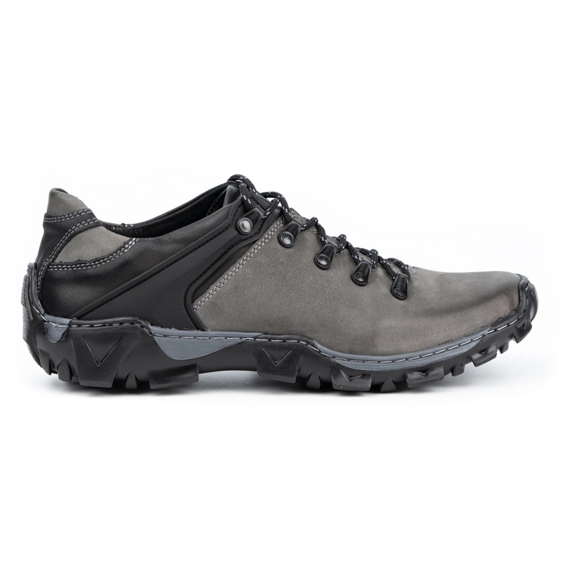 KENT Scarpe da trekking da uomo 116 grigie grigio 1