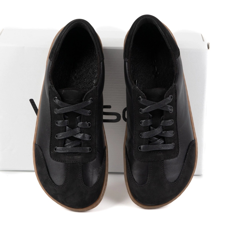 Pelle minimalista a piedi nudi wasak 0744w nero 1