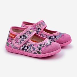 Pantofole per bambini in panda rosa 1