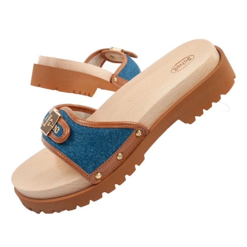 Scholl Pescura Iconic F305492349 Clogs blu 1