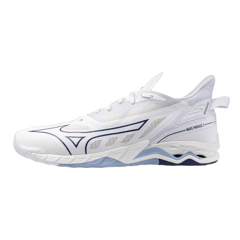 Mizuno Wave Mirage 5 x1ga235097 scarpe da pallavolo bianca 1