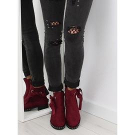 Stivali Jodhpur stivali bordeaux DR11798-64 vino rosso 1