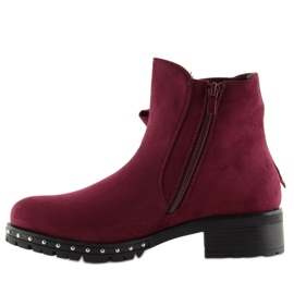 Stivali Jodhpur stivali bordeaux DR11798-64 vino rosso 2