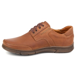 Polbut Scarpe da uomo casual j55 cammello marrone 1