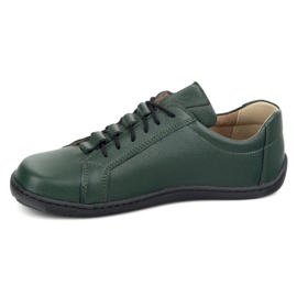 Olivier Scarpe minimaliste donne in pelle scalzo 1242 verde 1
