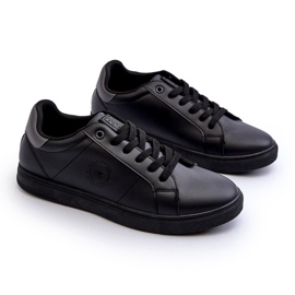 Sneakers Basse da Uomo Eco Pelle Big Star NN174284 Nero 2