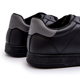 Sneakers Basse da Uomo Eco Pelle Big Star NN174284 Nero 3