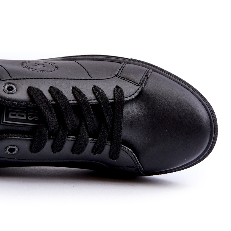 Sneakers Basse da Uomo Eco Pelle Big Star NN174284 Nero 1