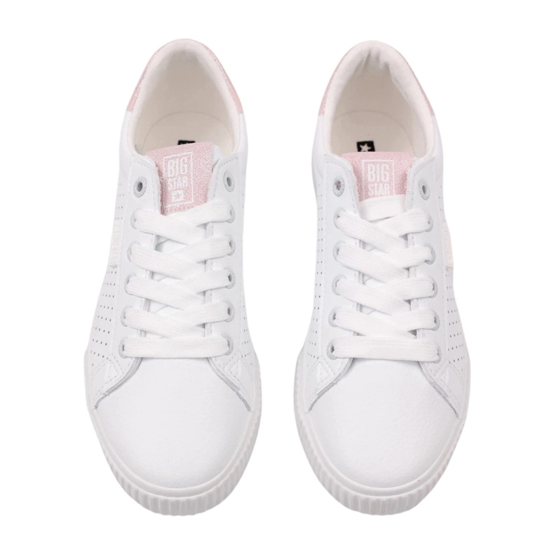 Big Star HH274073 Sneaker scarpe bianche bianco 1
