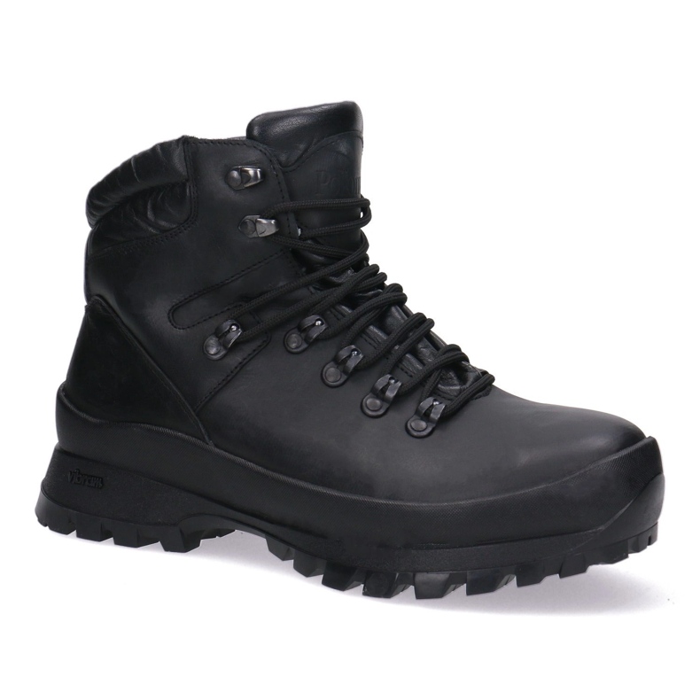 Scarpe tattiche solide per trekking-myśliwskie bison pollonus nero 6-0126-001 1