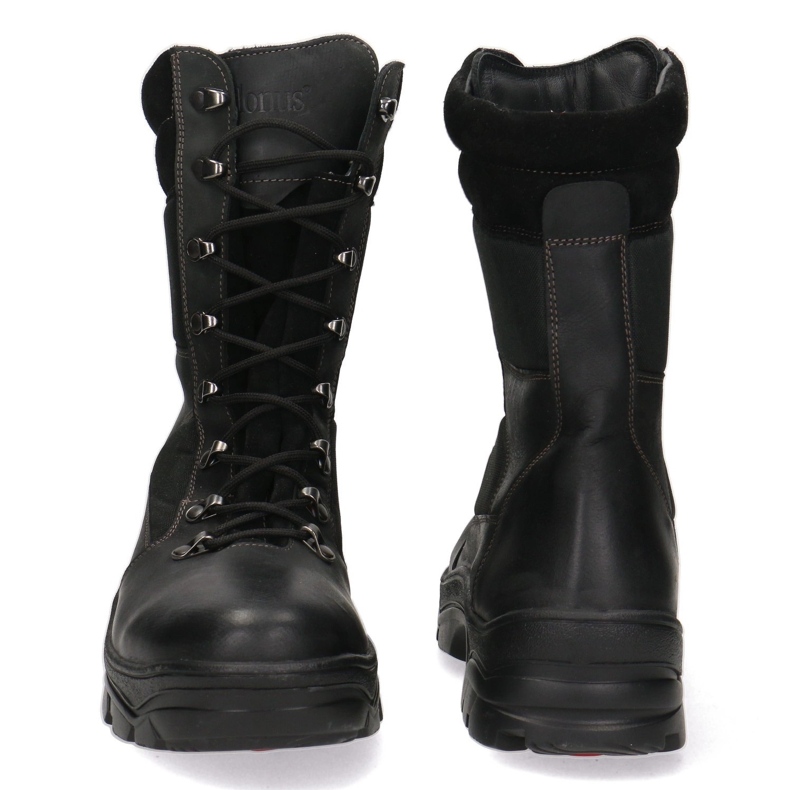Cuoio tattico trekking-myśliwskie pollonus nero 6-0128-001 muflon 1
