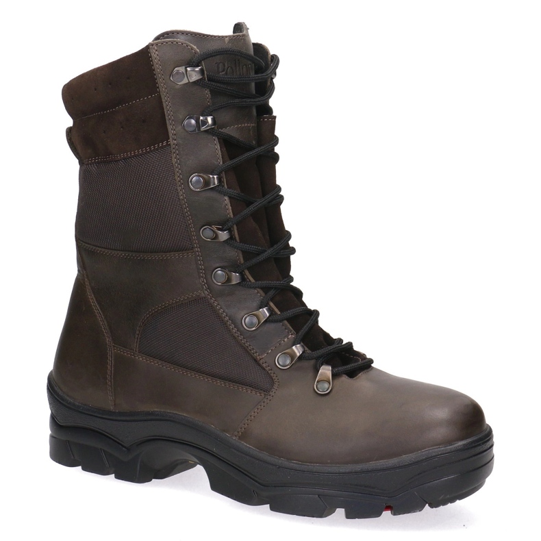 Cuoio tattico tattico trekking durevole pollonus 6-0128-002 muflon marrone marrone 1