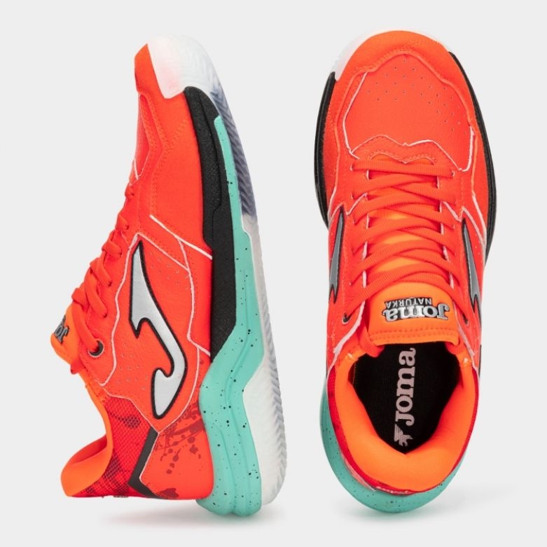 Scarpe da pallavolo Joma Natuka 2507 arancia 1