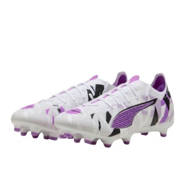 PUMA Ultra 5 Match Forever FG/AG 108412 01 Scarpe da calcio bianca 1