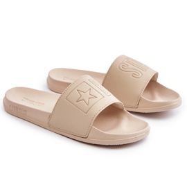 Infradito da donna in schiuma Big Star OO274043 Beige 4