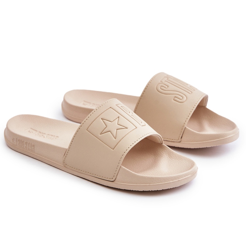 Infradito da donna in schiuma Big Star OO274043 Beige 4
