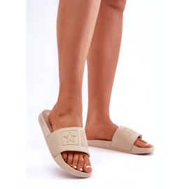 Infradito da donna in schiuma Big Star OO274043 Beige 2