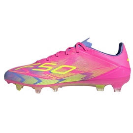 Adidas F50 Pro FG/Mg JH6419 Pink Football Scarpe rosa 1