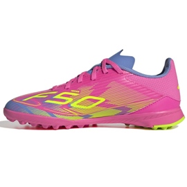ADIDAS F50 League IE3755 Pink Football Scarpe rosa 1