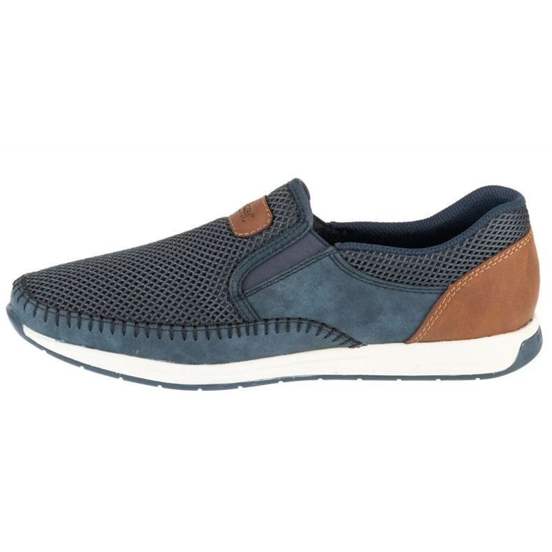 Rieker Moccasins 11954-14 Scarpe blu navy 1
