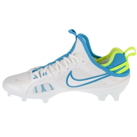 Nike Huarache 9 Varsity LAX SE FG FZ3620-100 SCARPE DI COLLIO bianca 1