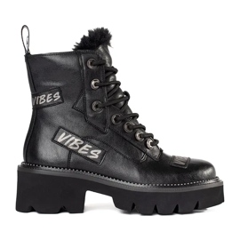 ARTIKER Stivali in pelle Vibes nero 1