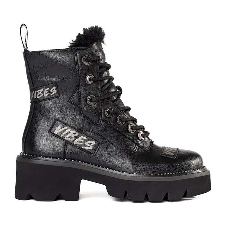ARTIKER Stivali in pelle Vibes nero 1