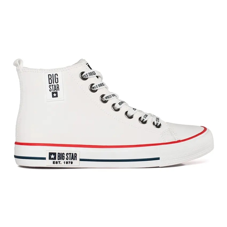 Big Star Sneakers con grandi stelle bianco 2