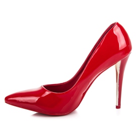 Vinceza Tacchi laccati rossi rosso 1