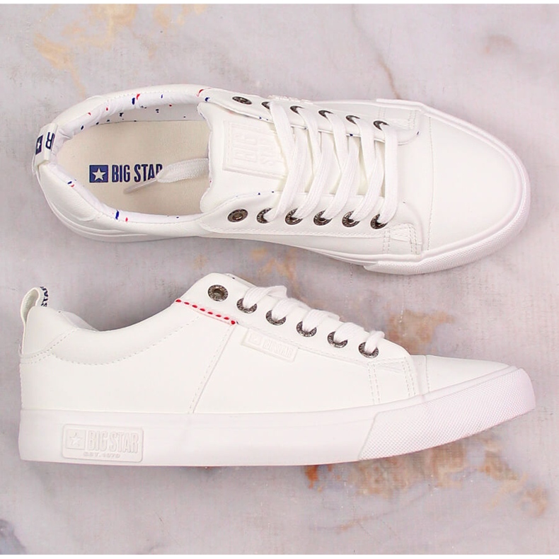 Sneakers basse bianche Big Star KK274005 bianco 1