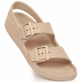 Sandali sportivi da donna in schiuma beige Big Star LL274746 1