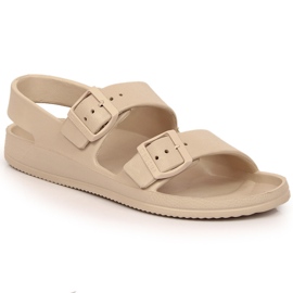 Sandali sportivi da donna in schiuma beige Big Star LL274746 2