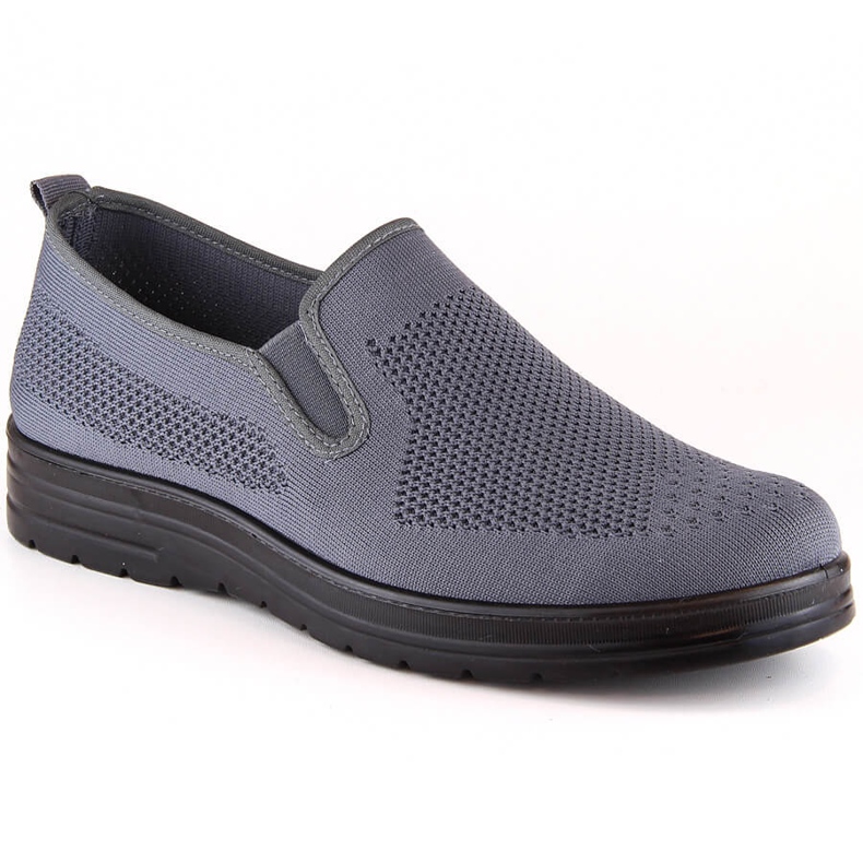Scarpe slip-on da uomo Grey News 1022 grigio 2