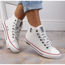 Scarpe da ginnastica isolate bianche Big Star KK274597 bianca 1