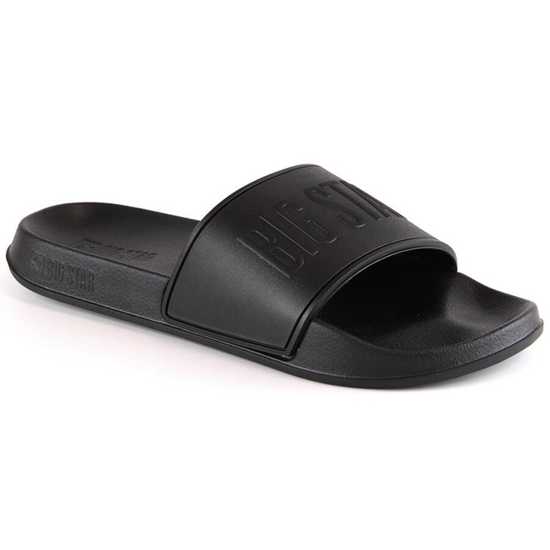 Pantofole in schiuma leggera nere Big Star MM274715 nero 2