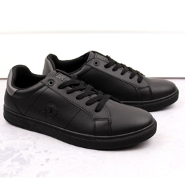 Scarpe sportive da uomo nere Big Star NN174284 nero 1
