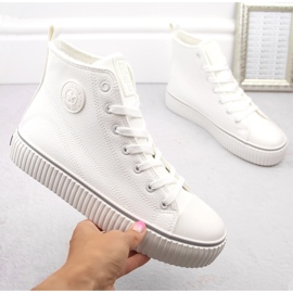 Sneaker alte isolanti, Big Star bianche OO274788 bianca 2