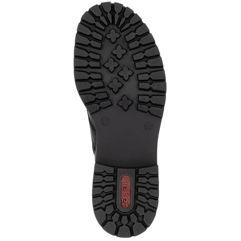 Stivali isolanti da donna, neri Rieker 72617-00 nero 2