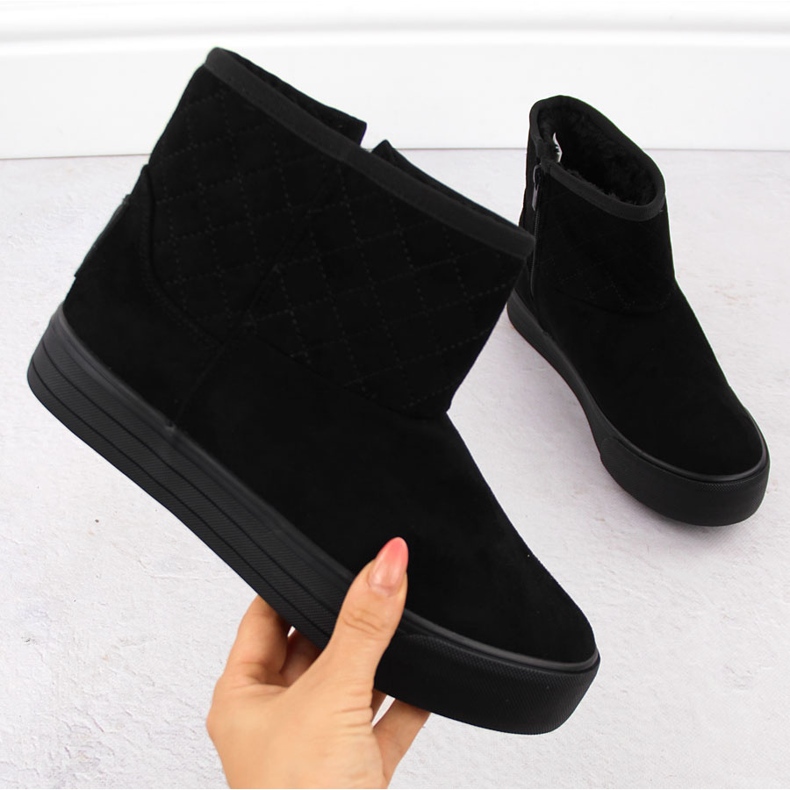 Doposci da donna, mukluk, neri Big Star OO274A522 nero 1