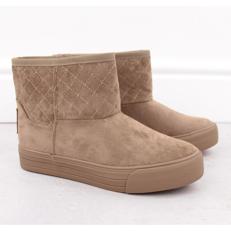 Doposci mukluk da donna, beige Big Star OO274A524 2
