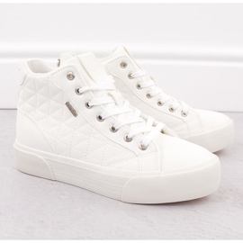 Sneakers isolanti trapuntate bianche Big Star OO274A479 bianca 2