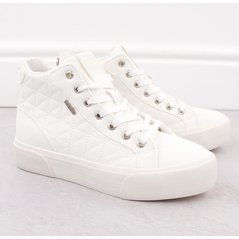 Sneakers isolanti trapuntate bianche Big Star OO274A479 bianca 2