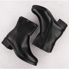 Stivaletti isolanti neri da donna Filo Donna Z24-39 nero 1