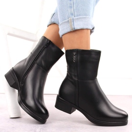 Stivaletti isolanti neri da donna Filo Donna Z24-39 nero 2